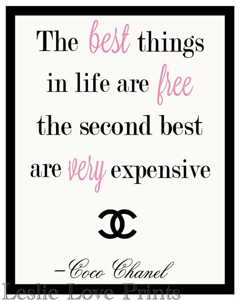 chanel quotes printable